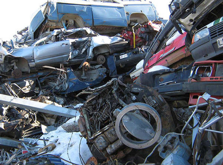 Waste Car Body