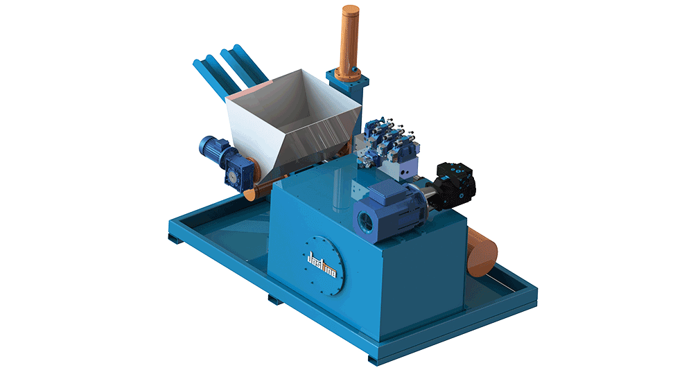 Double Output Briquette Machine