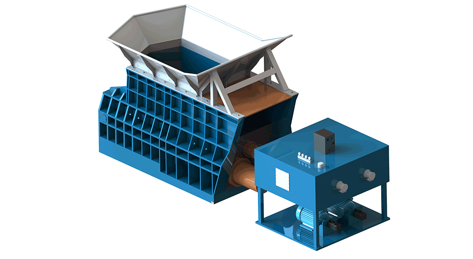 Horizontal Box Shear Machine