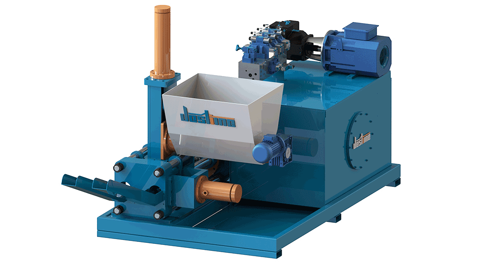  Double Output Briquette Machine
