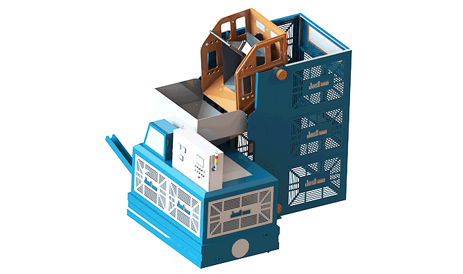 Auto Lift Flipping Briquette Line