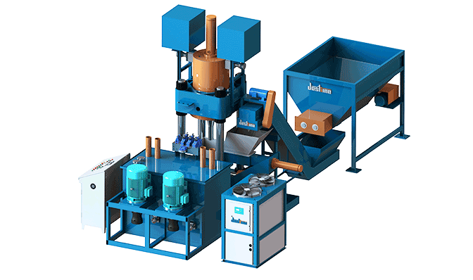 Centralized Feeding Briquetting Line