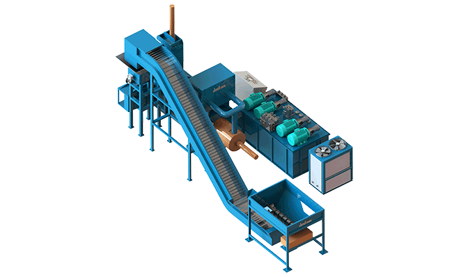 Horizontal Briquetting Line
