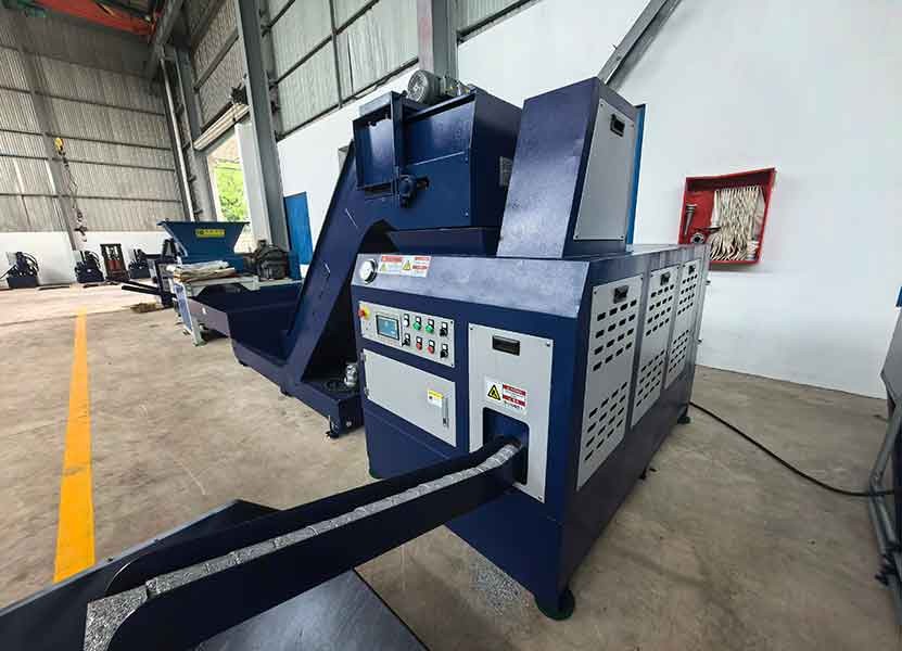 Philippine Client of Aluminium Chips Briquetting M...