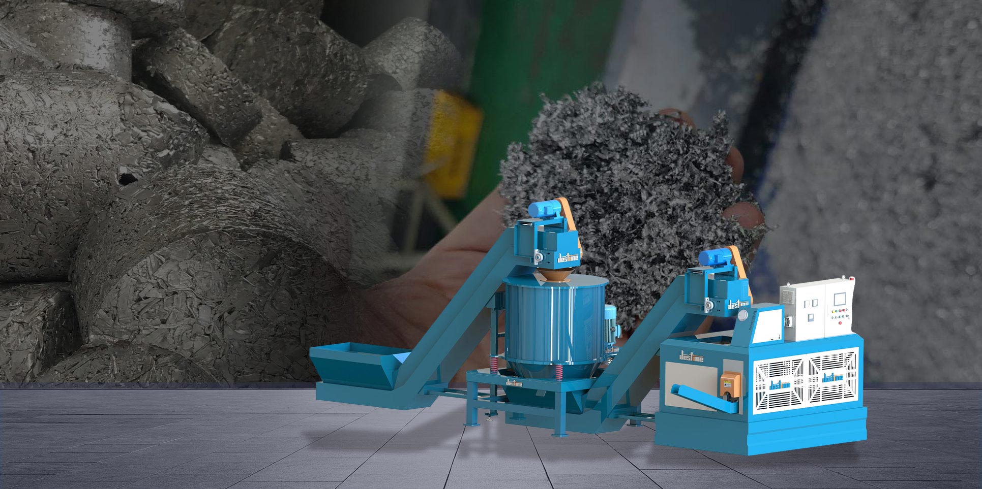 Metal Chips Spin-Drying <br/>Briquetting Solution