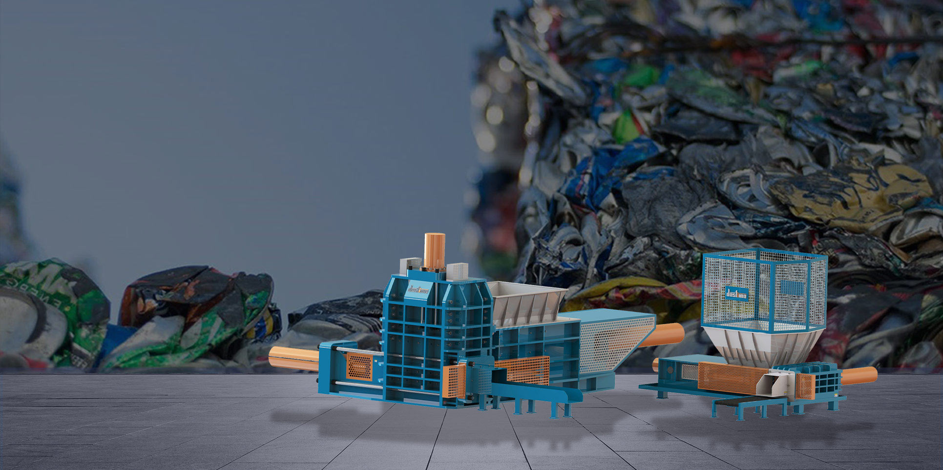 Two & Triple Rams <br/>Shear Baler