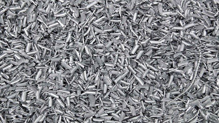 Vertical Aluminum Scrap Brique...