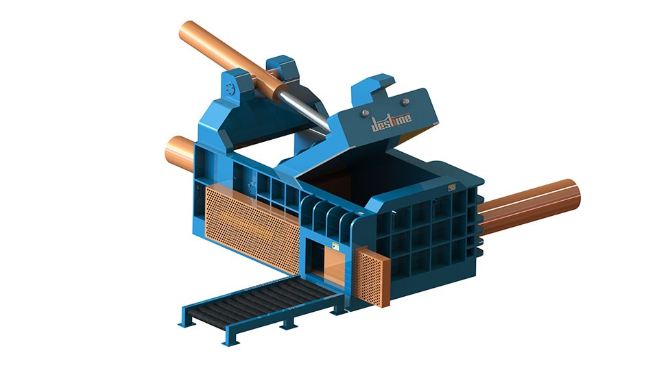  Light Metal Scrap Baler