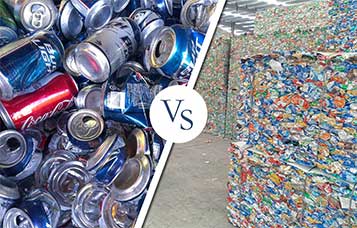 Waste Aluminium Can