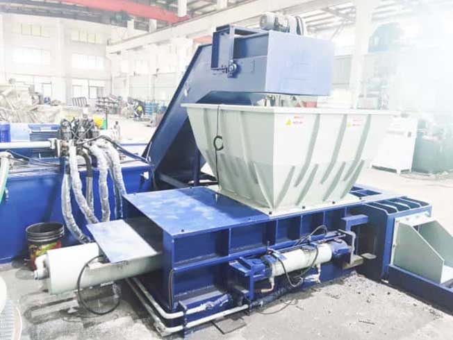 Aluminum Scrap Can Baler