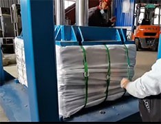 Vertical Waste Textiles Old Clothes Baler