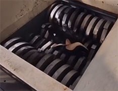 PSF800 Four Shaft Shredder