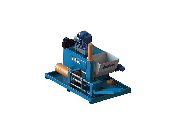 How much pressing force of Metal Briquetting press? 