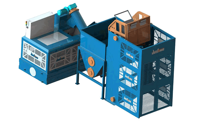 Auto Lift Flipping Briquetting Line