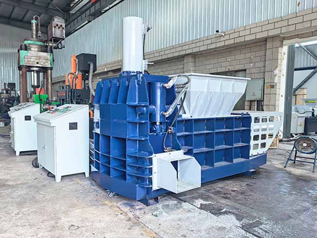 Triple Hydraulic Scrap Metal Compress Baling Press