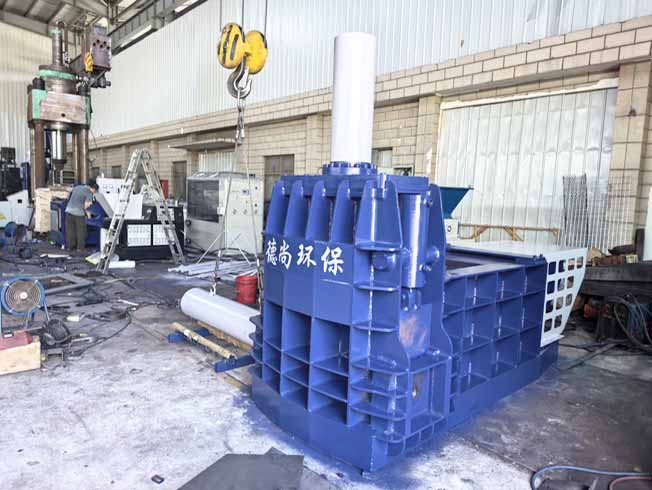 Triple Hydraulic Scrap Metal Compress Baling Press