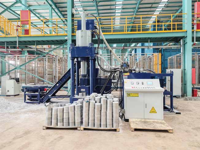 Briquetter For Aluminium Chips