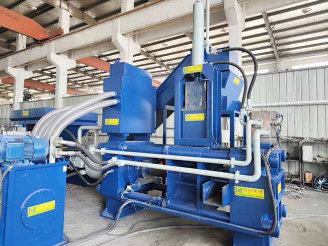 Heavy-Duty Automatic Hydraulic Scrap Metal Chip Briquetting Machine