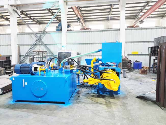 Hydraulic Chip Metal Compactor 