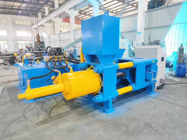 Hydraulic Chip Metal Compactor 