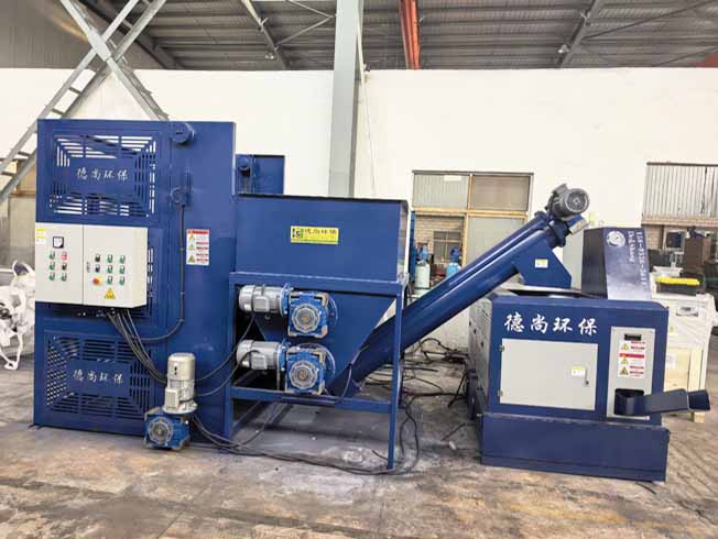 Metal Chips Copper Fines Briquette Machine
