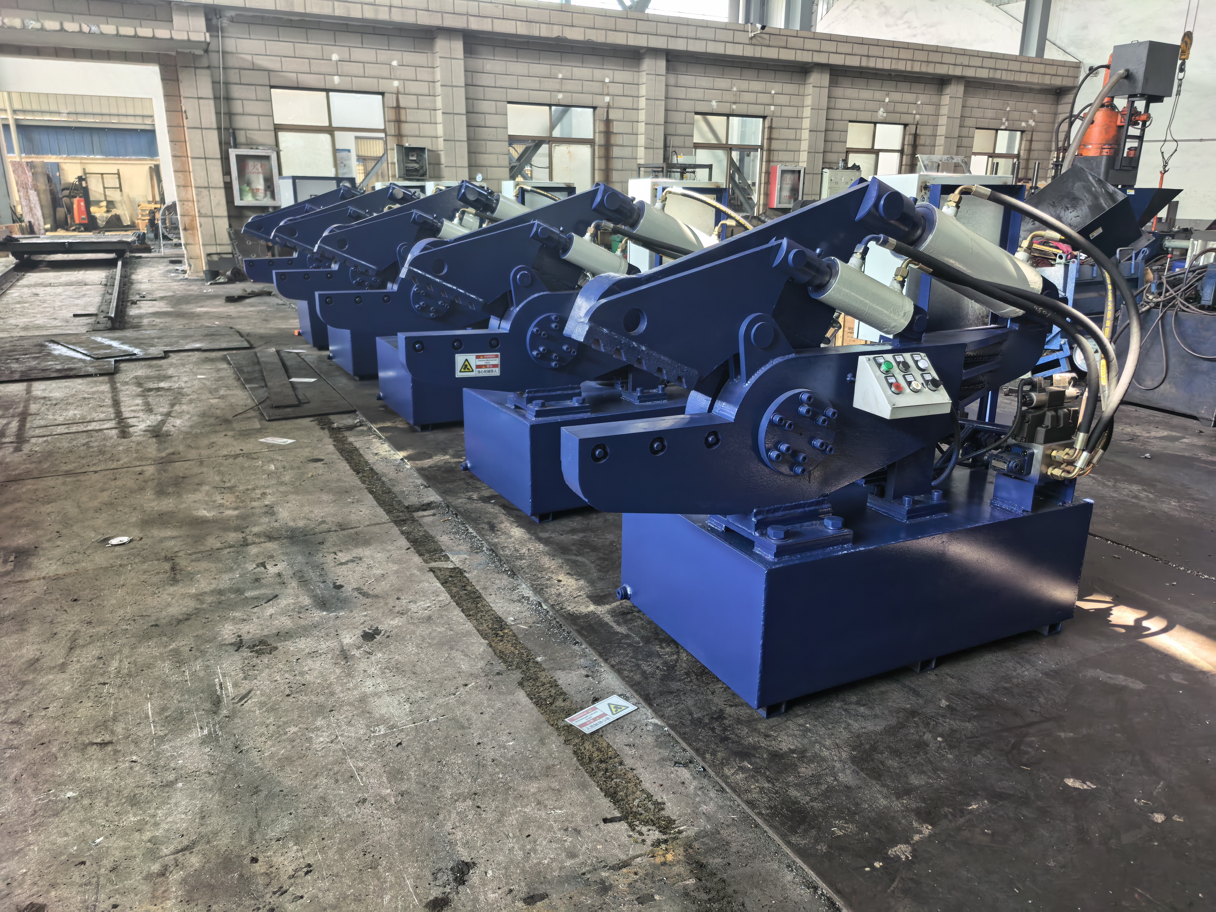 Portable Hydraulic Alligator Shear Machine