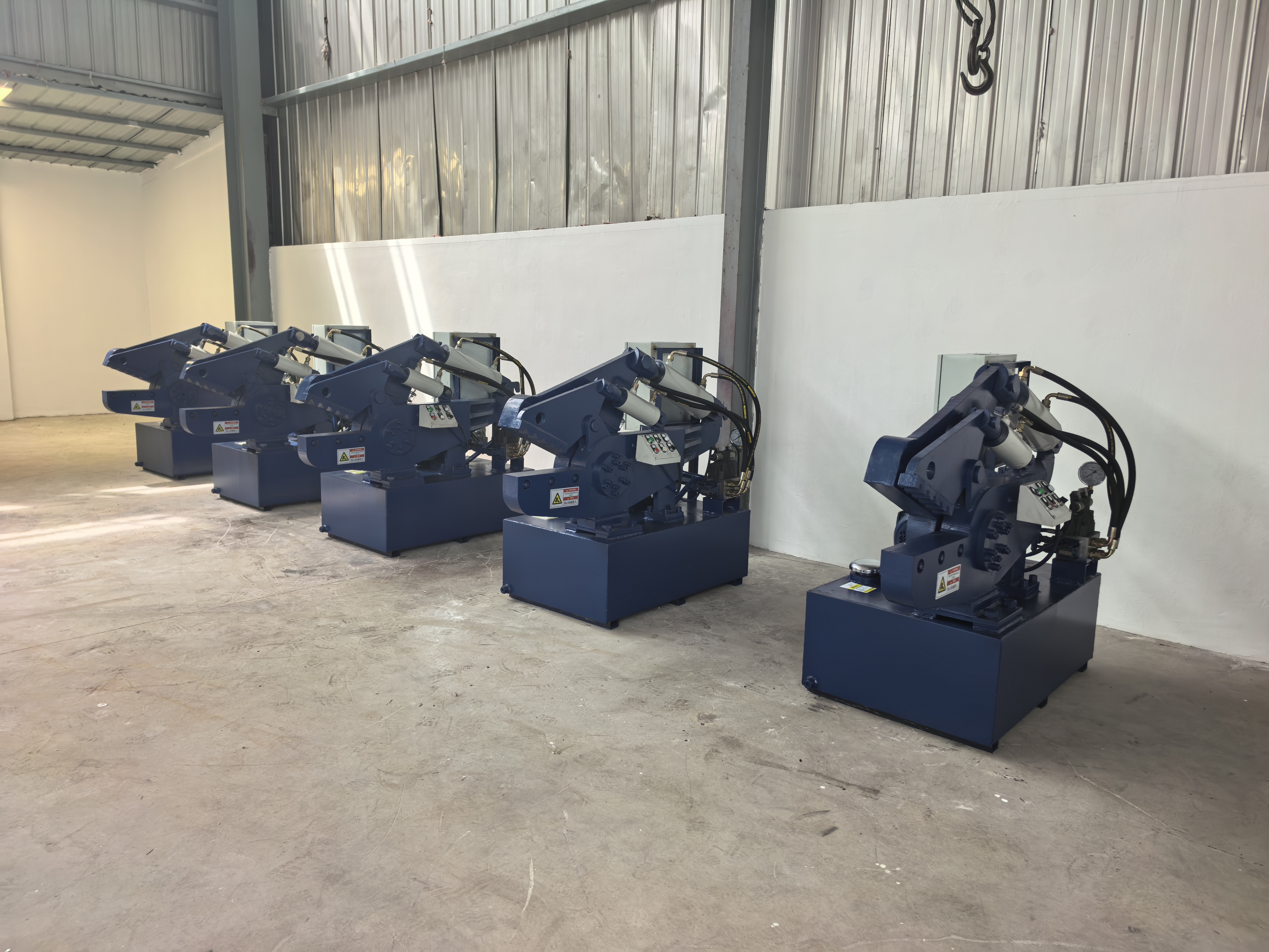 Portable Hydraulic Alligator Shear Machine