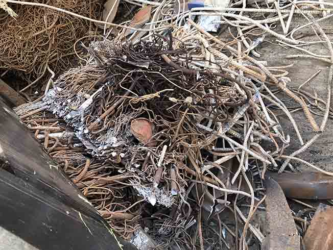 Waste Metal Scrap Container Shear Machine