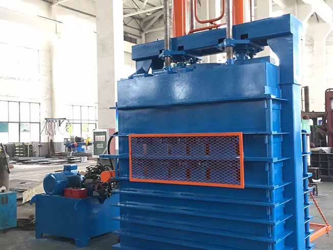 Used Waste Tire Baler Machine For Sale