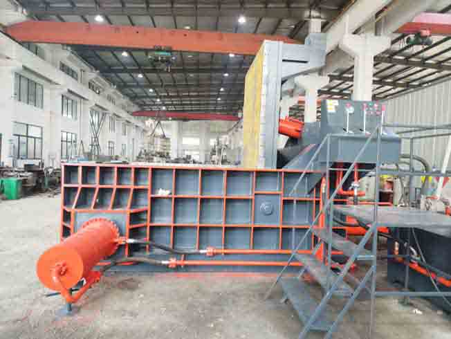 Heavy Scrap metal Press Baler Machine