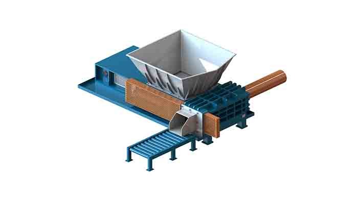 How to determine the cause of a malfunction in a metal baler?