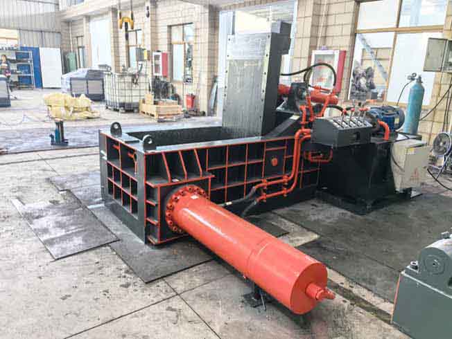 Automatic Metal Scrap Baling Machine