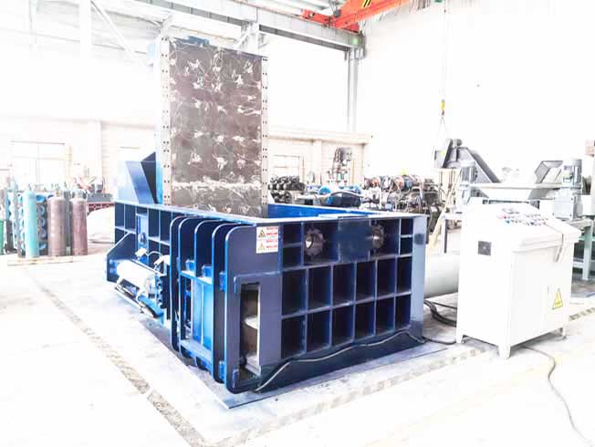 Hydraulic Aluminium Steel Scrap Baler