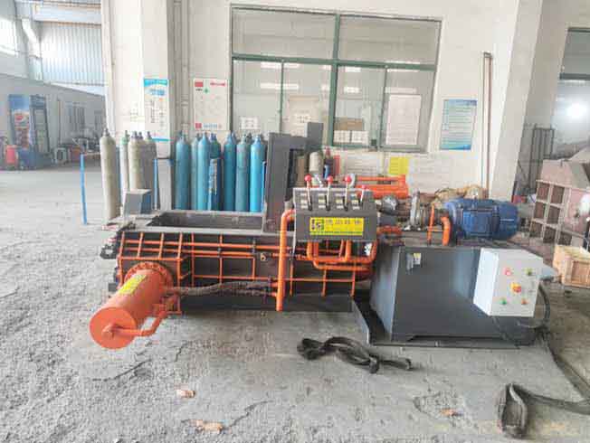 Scrap Metal Recycling Baler press