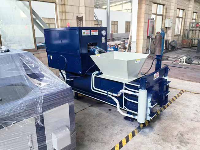 Small Steel Scrap Press Baler