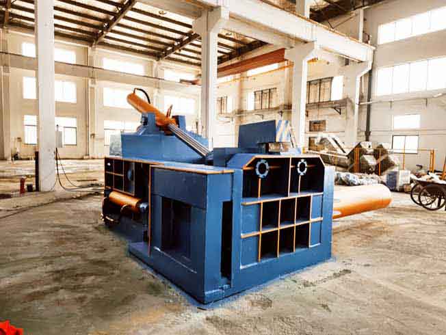 Iron Scrap steel metal Press Machine