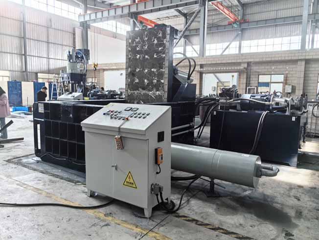 Iron Scrap metal Baling Machine