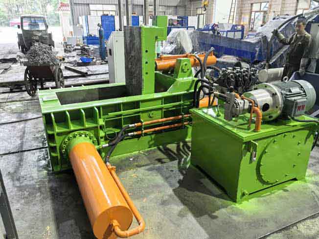 New Zealand Automatic Scrap Metal Baler