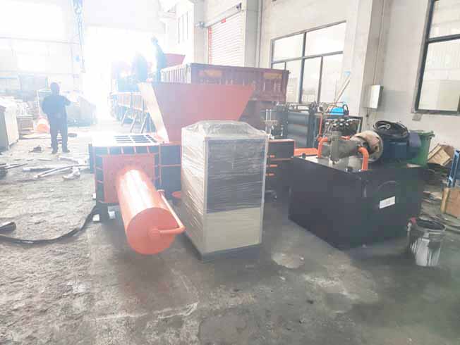 Full Auto Aluminum Cans Press Baler