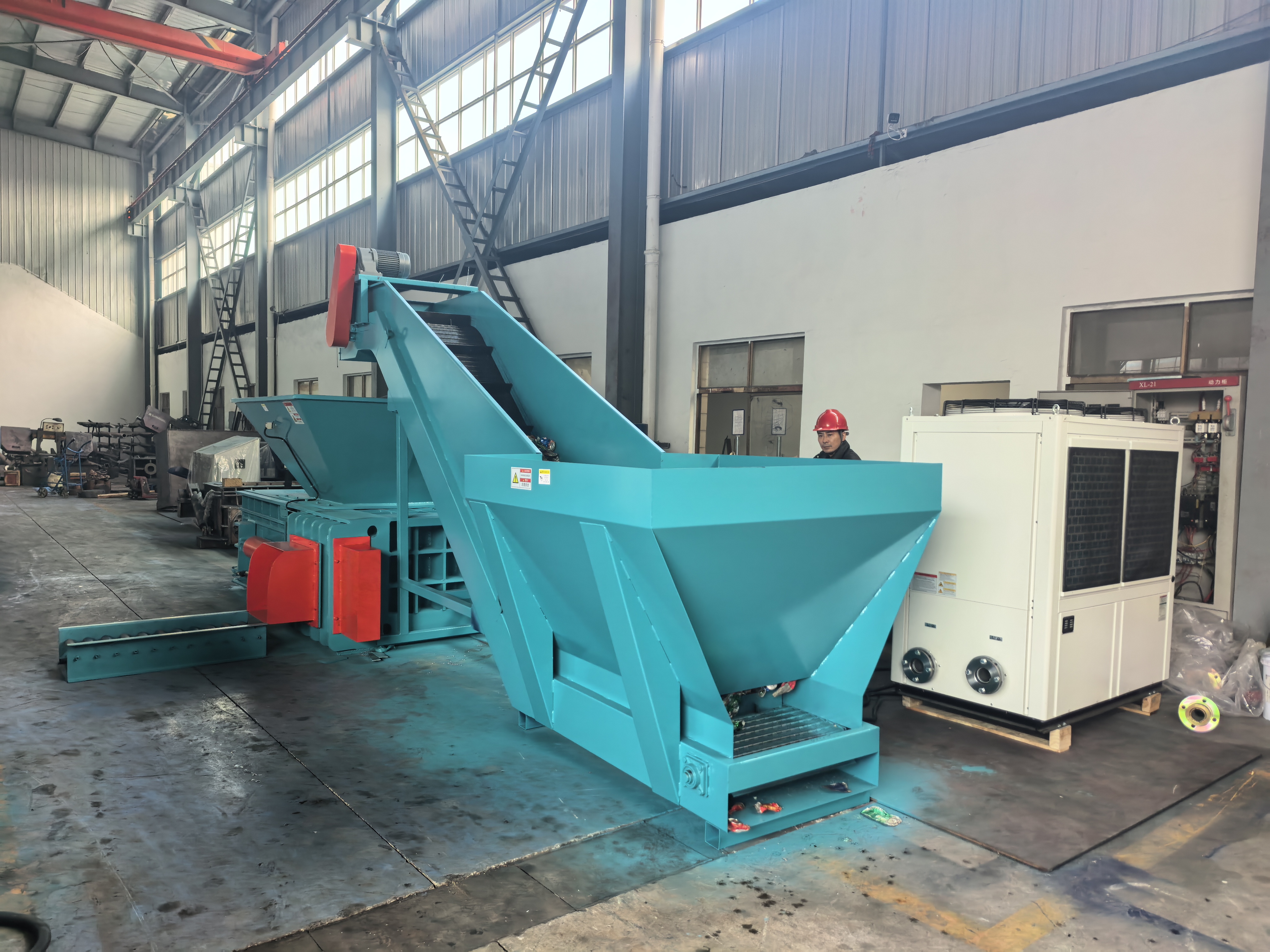 Aluminum Cans Baling Press