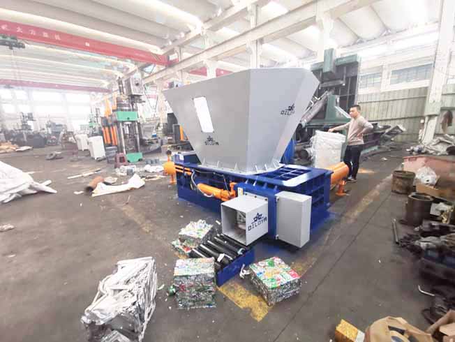 Automatic Shear Baler For Aluminum Cans