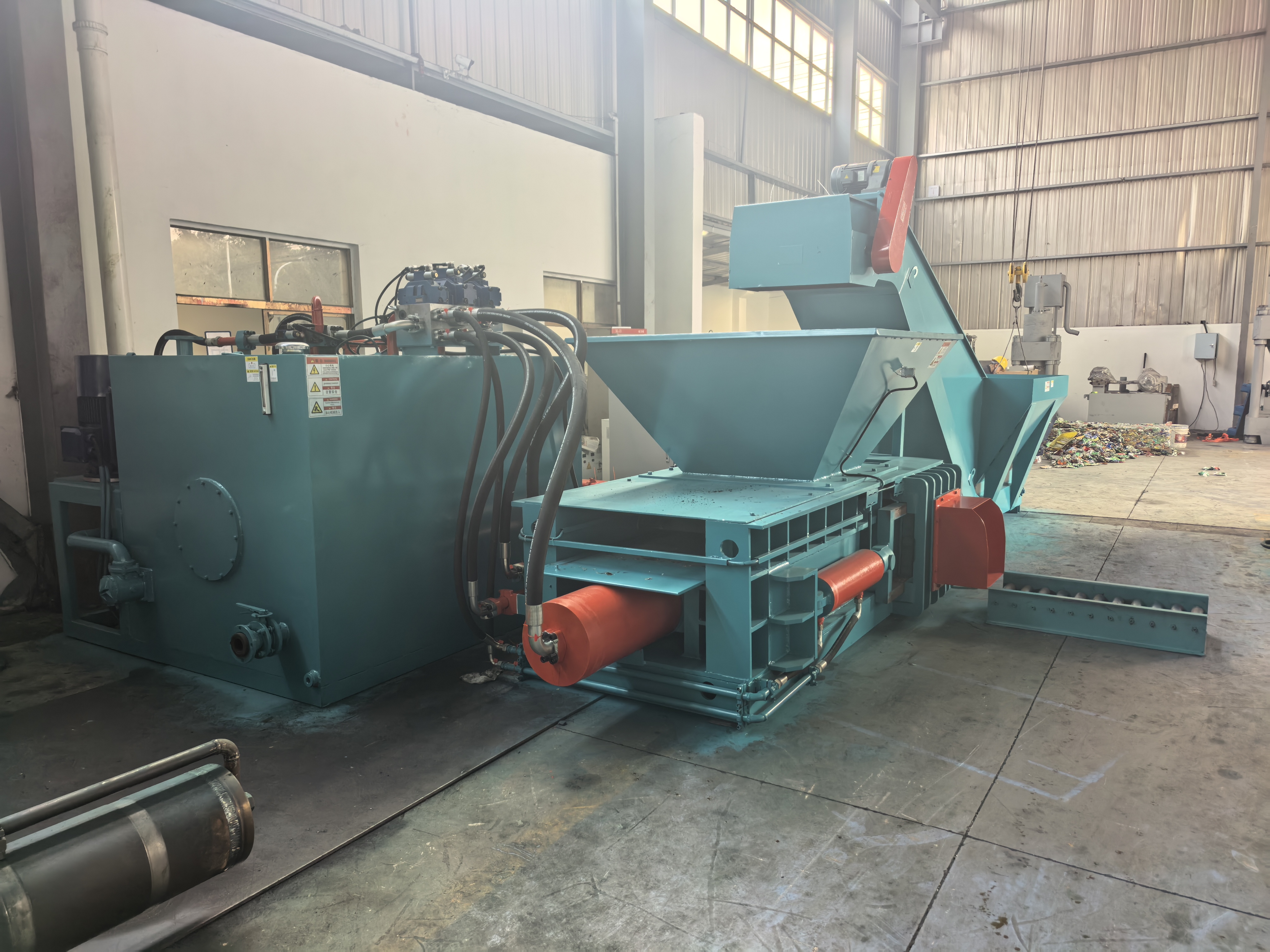 Aluminum Can Hydraulic Press Baler
