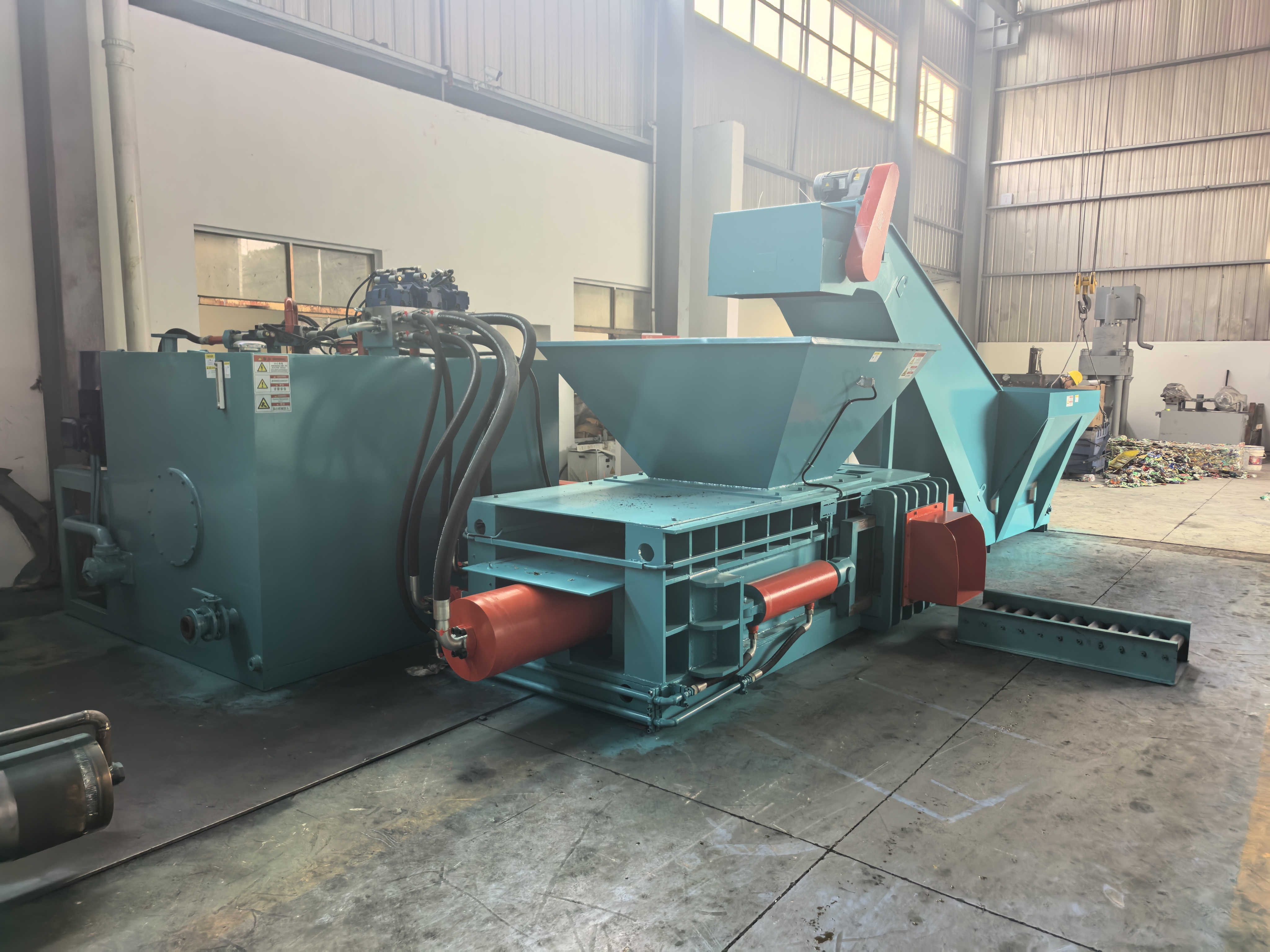 Aluminum Can Hydraulic Press Baler