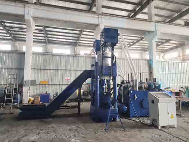 Copper Granules Briquetting Press Baler