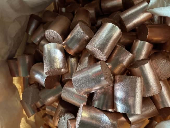 Copper Scrap Shavings Briquette Baler Machine