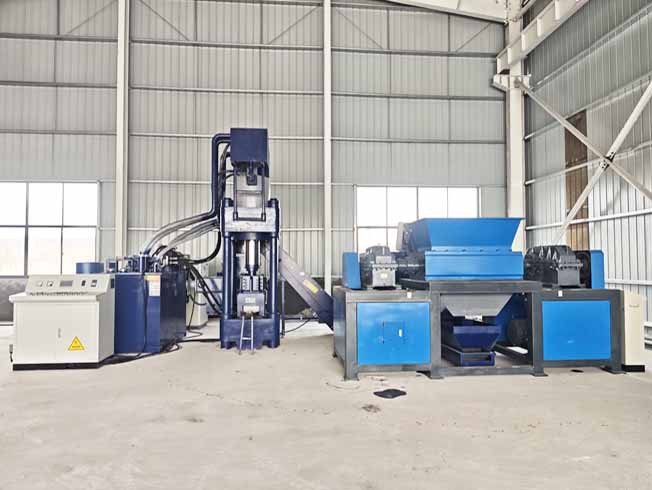 Aluminum Chips Briquetting Press Machine
