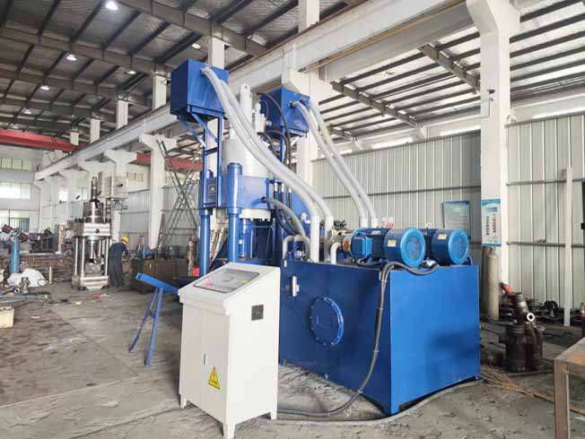 Briquetting Press For Metal Chips