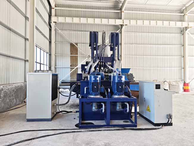 Aluminum Chips Briquetting Press Machine