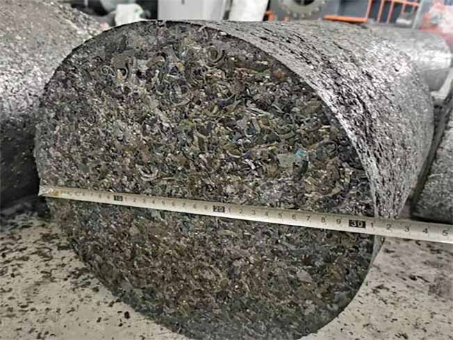 Metal Chip Direct To Briquettes