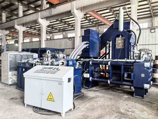 Steel Chip Metal Powder Briquette Machine